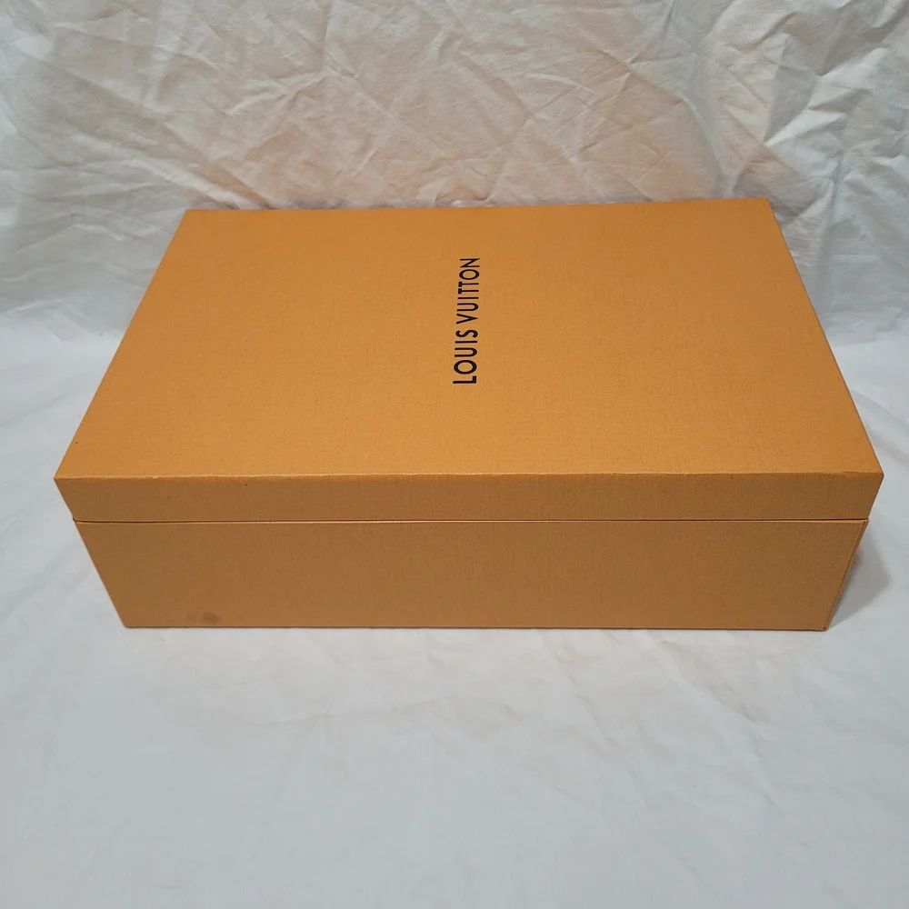 Louis Vuitton Gift Box Logo Empty Decorative Storage Organizer 12.5 x 8 x 3.75in
